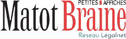 Logo Les petites Affiches Matot Braine